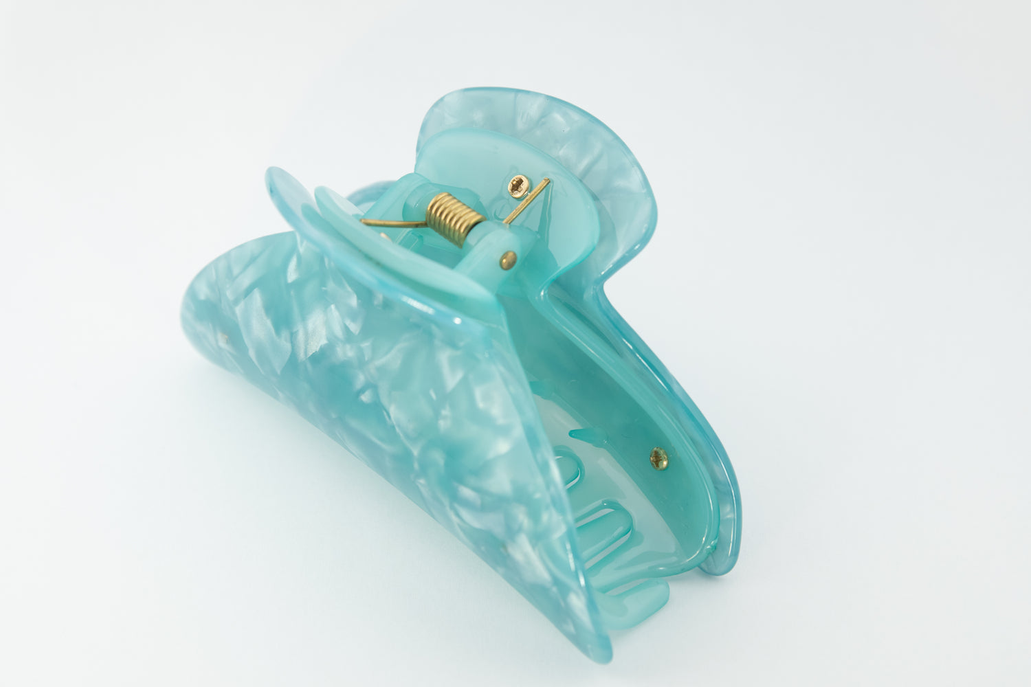 Puzzle Hairclip - Light Blue